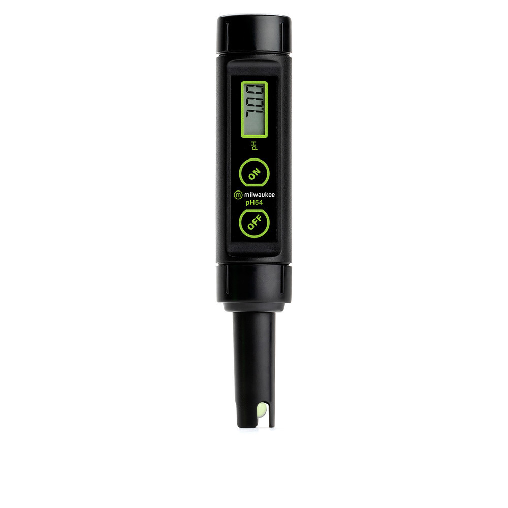 Milwaukee pH54 Waterproof pH Tester with Replaceable Probe