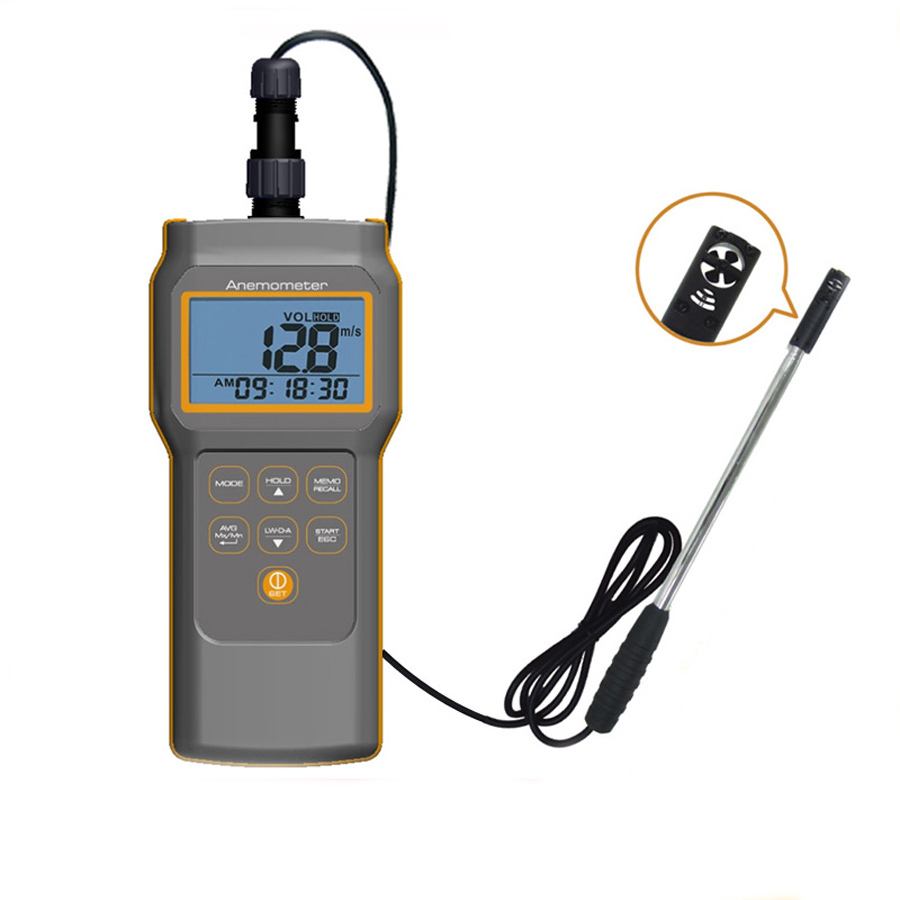AZ-8905 Combo Flow TEMP.&RH%  Anemometer,Handheld Anemometer✦Kd