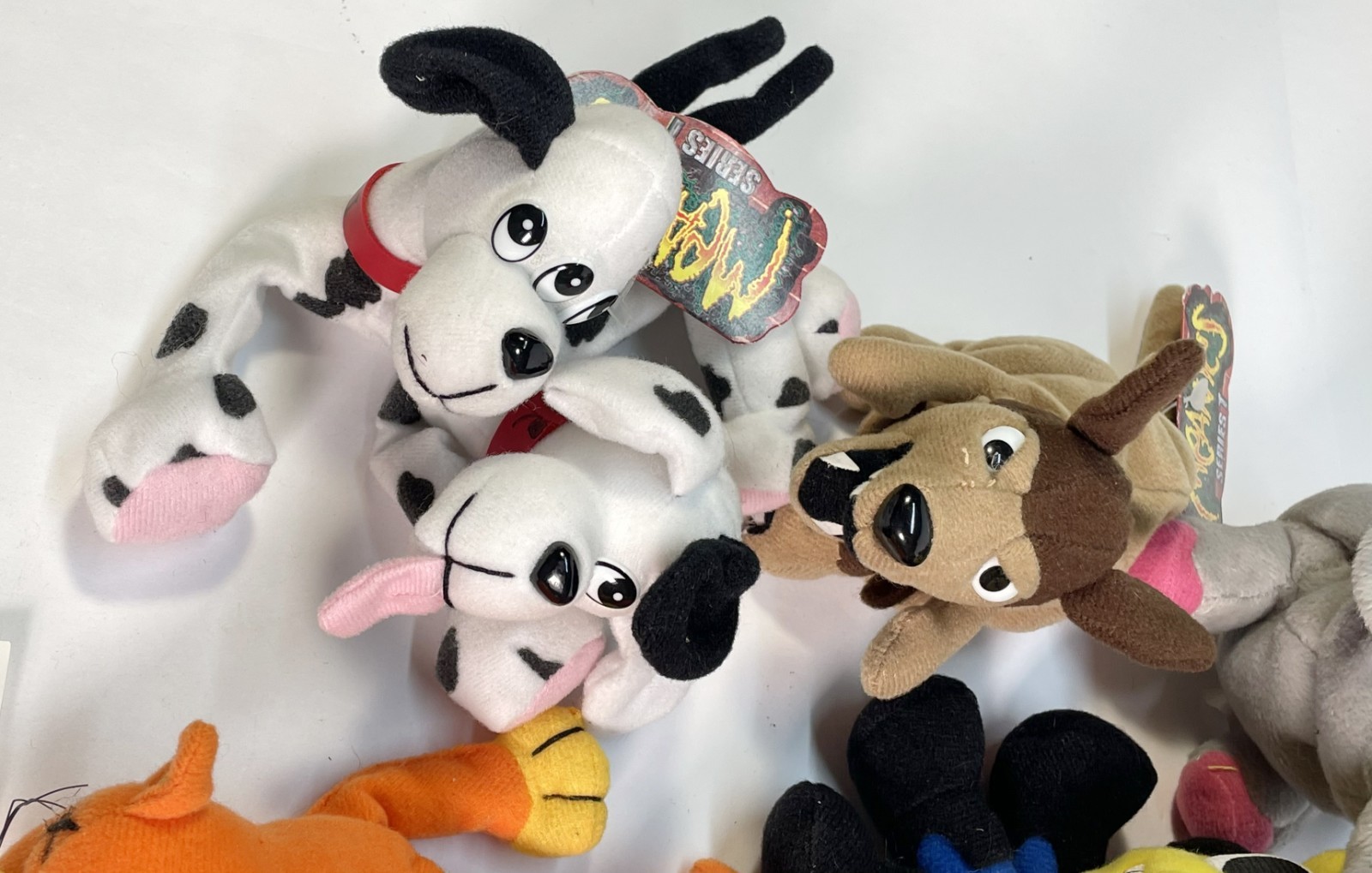 Complete Set Meanies Series 1 All 13 with Mystery Meanie & Original Display Box!