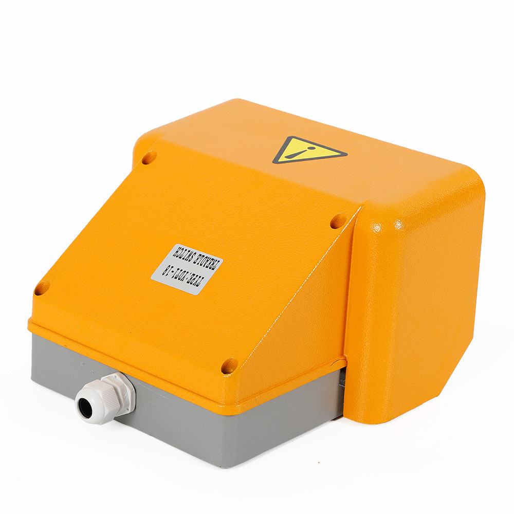 Multi-function Double Foot Switch Extra Heavy Duty Dual Pedal Switch Orange