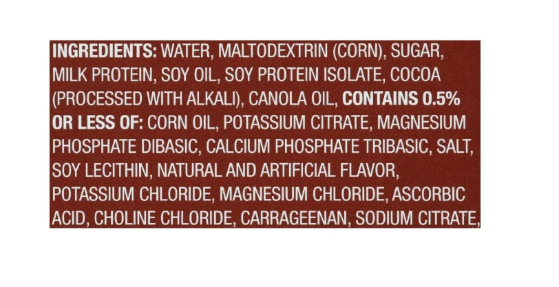 Equate Original Meal Replacement Nutritional Shakes, Chocolate, 8 fl oz