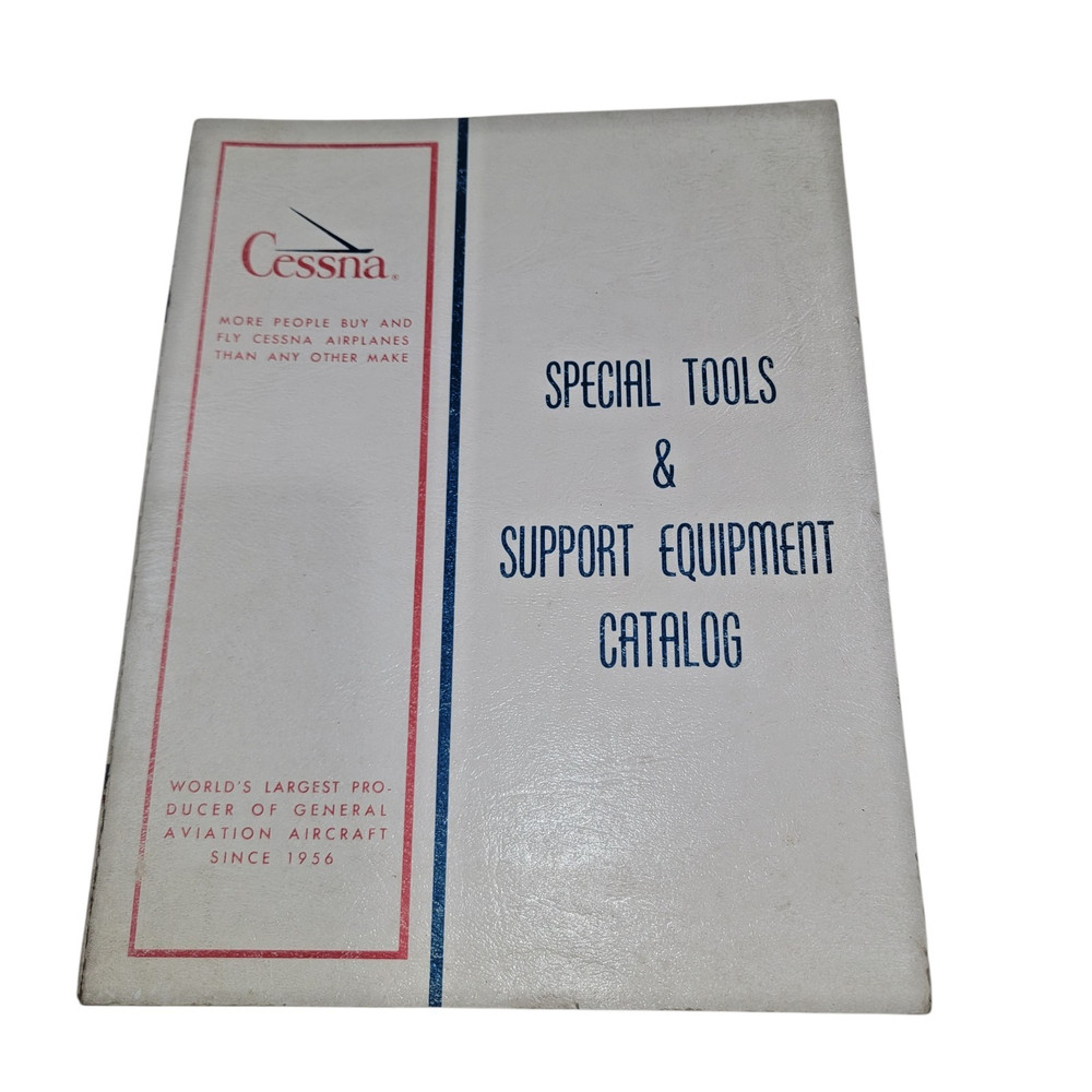 1974 CESSNA Special Tools & Support Equipment Catalog
