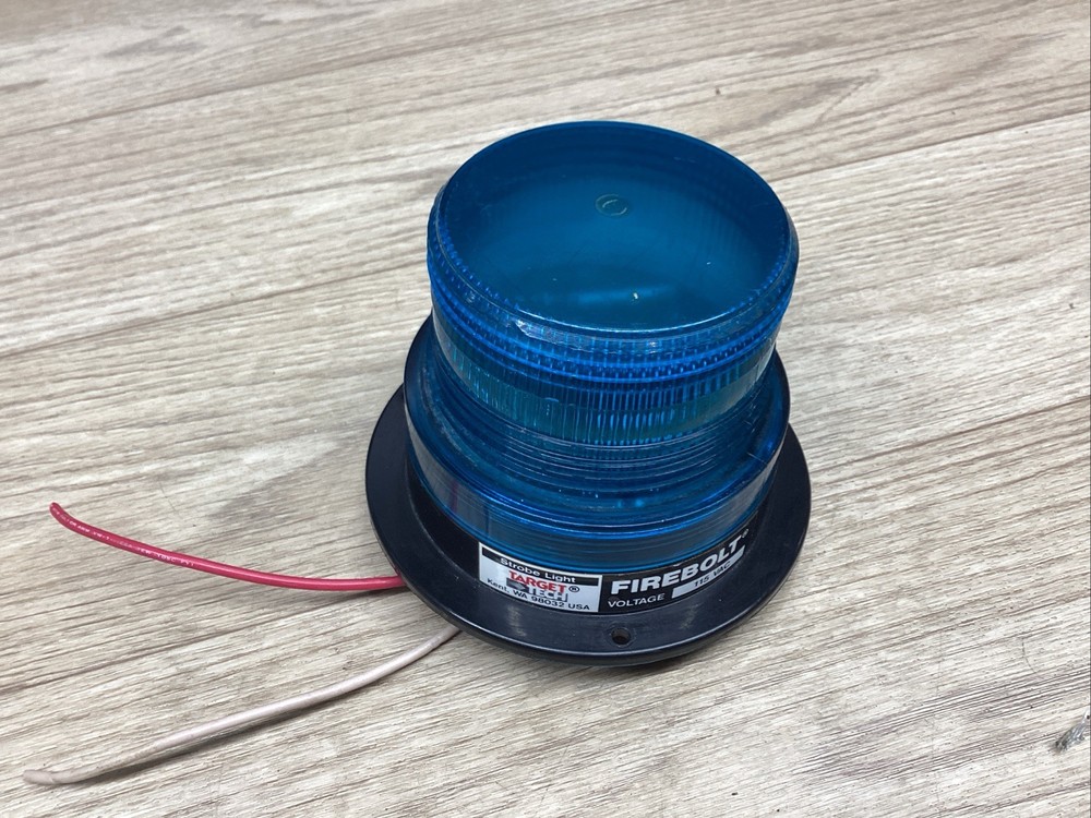 FIREBOLT STROBE LIGHT VOLTAGE BLUE 115VAC #804L30