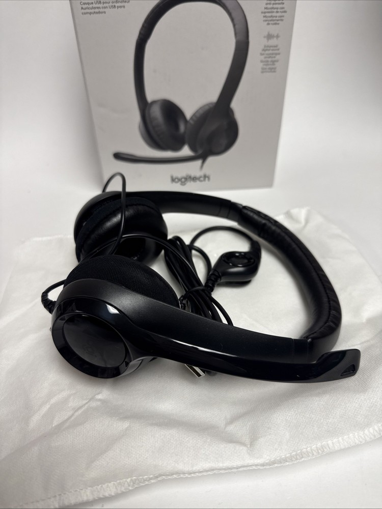 Logitech H390 Black Over the Ear Headset