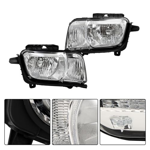 Halogen Replacement Headlights for Passenger and Driver Sides
