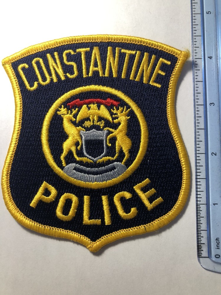 Constantine Michigan Police Patch