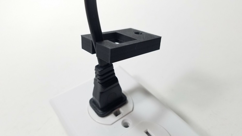 Secure-It Plug Holder "Keeps Your Plugs Secure* for your Router/Security System