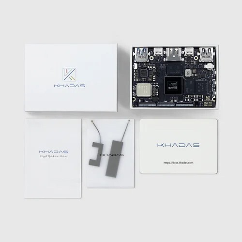 Khadas Edge 2 with active cooling (new)
