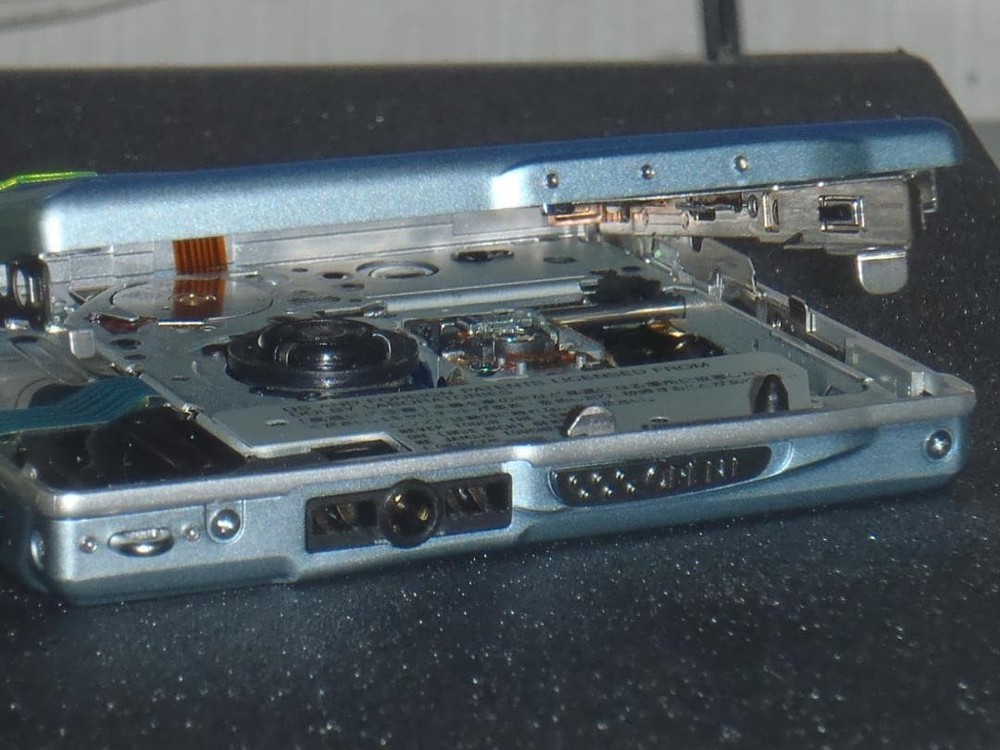 Sharp Portable MD Player Sharp MD-ST77-A Operation Confirmed
