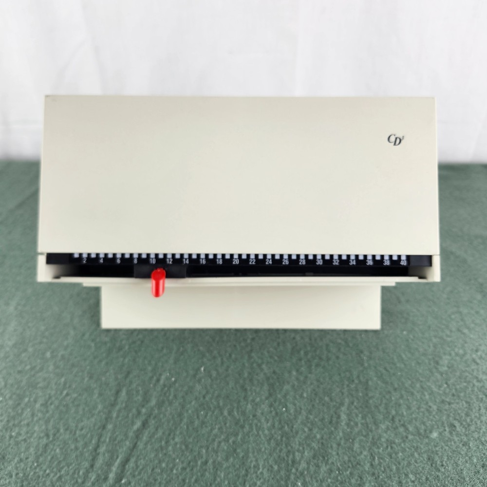 CD-3 MODEL DESKTOP NUMBERED DISK STORAGE Holder FOR 40 CD'S/DVD'S