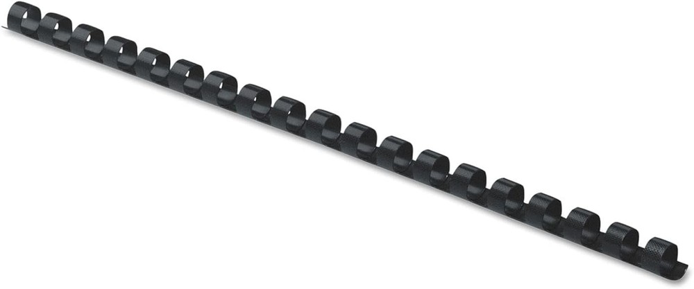 Plastic Binding Combs, 5/16'' Round Back, 100 Pack for Professional Documents