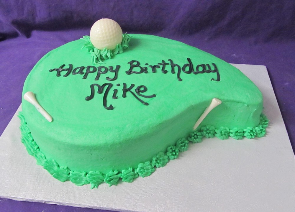 Used Fat Daddio Golf Tee Shape cake pans
