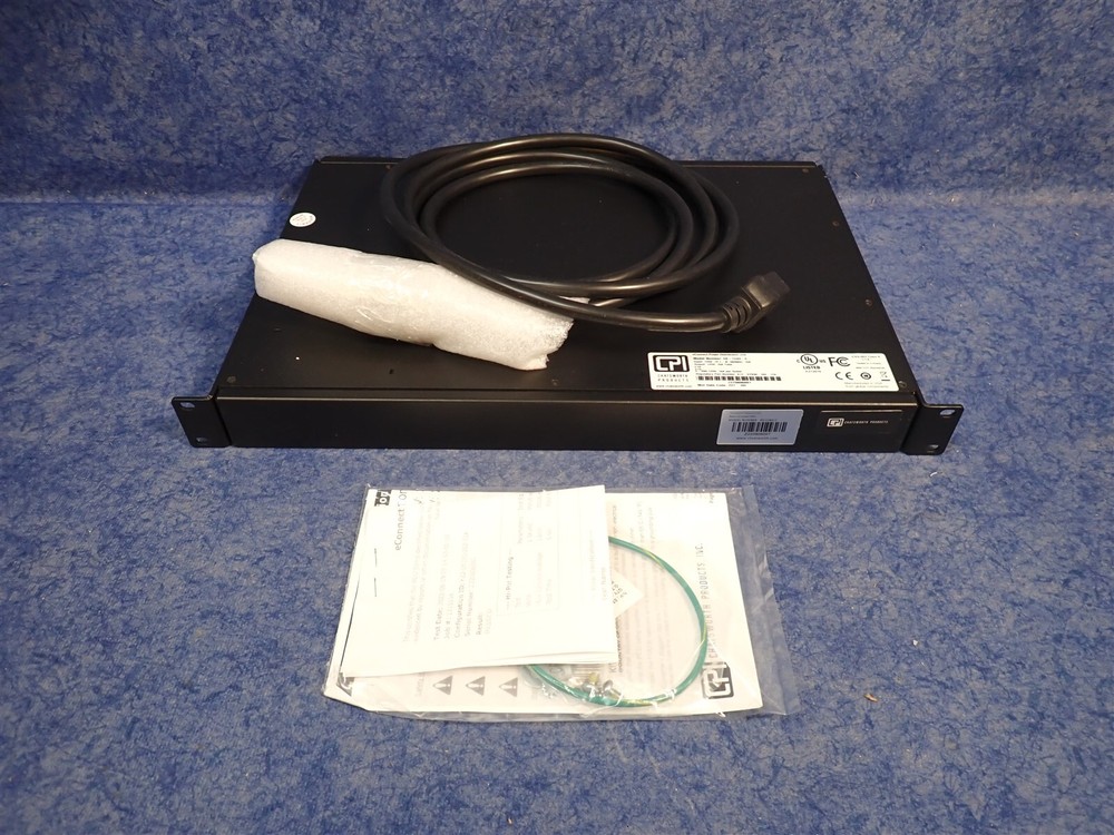 Chatsworth E0-1243-C Basic eConnect PDU, Black, 1U (Q63)