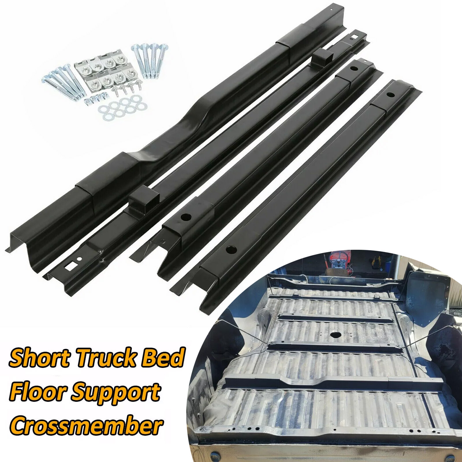 Bed Truck Floor Support Crossmember For 99-18 Ford Super Duty F250 F350