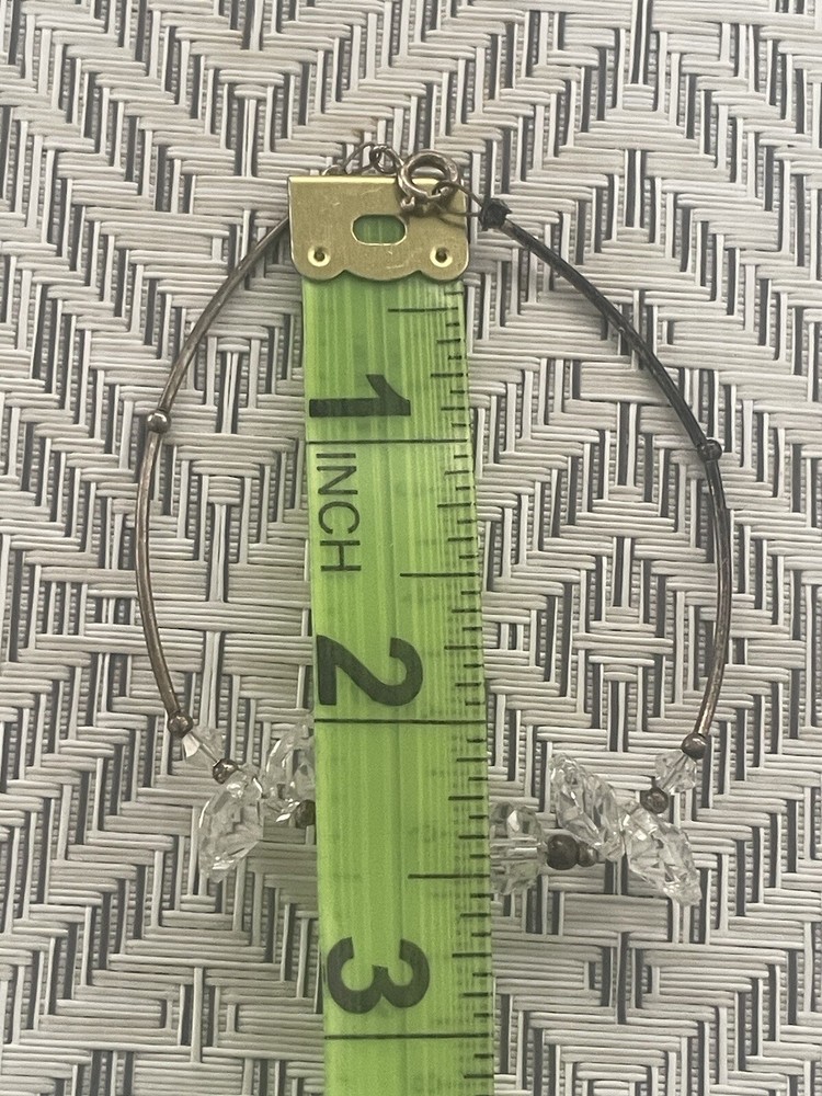 Vintage Borealis Thin Crystal Bracelet Statement