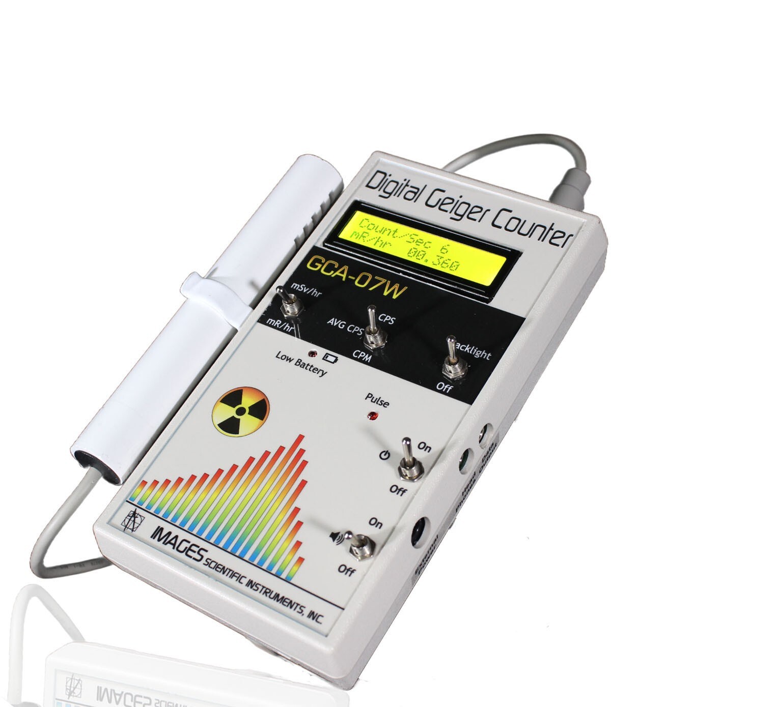 GCA-07W Professional Digital Geiger Counter With External Wand
