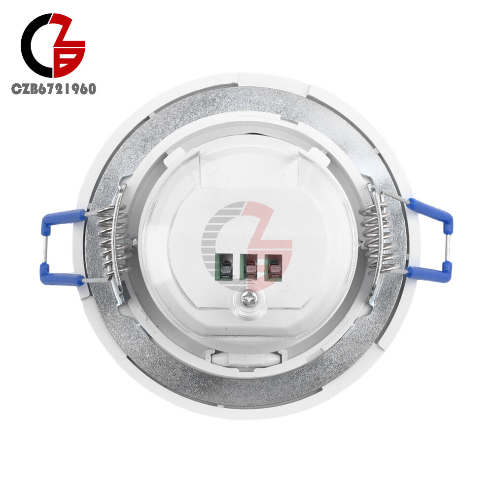 AC220-240V PIR Motion Sensor Detection Embedded Rotary Sensor 360° Motion Sensor