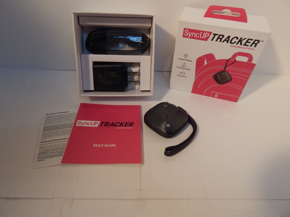 T-Mobile SyncUp Tracker 4G LTE GPS Tracking Device – 128MB