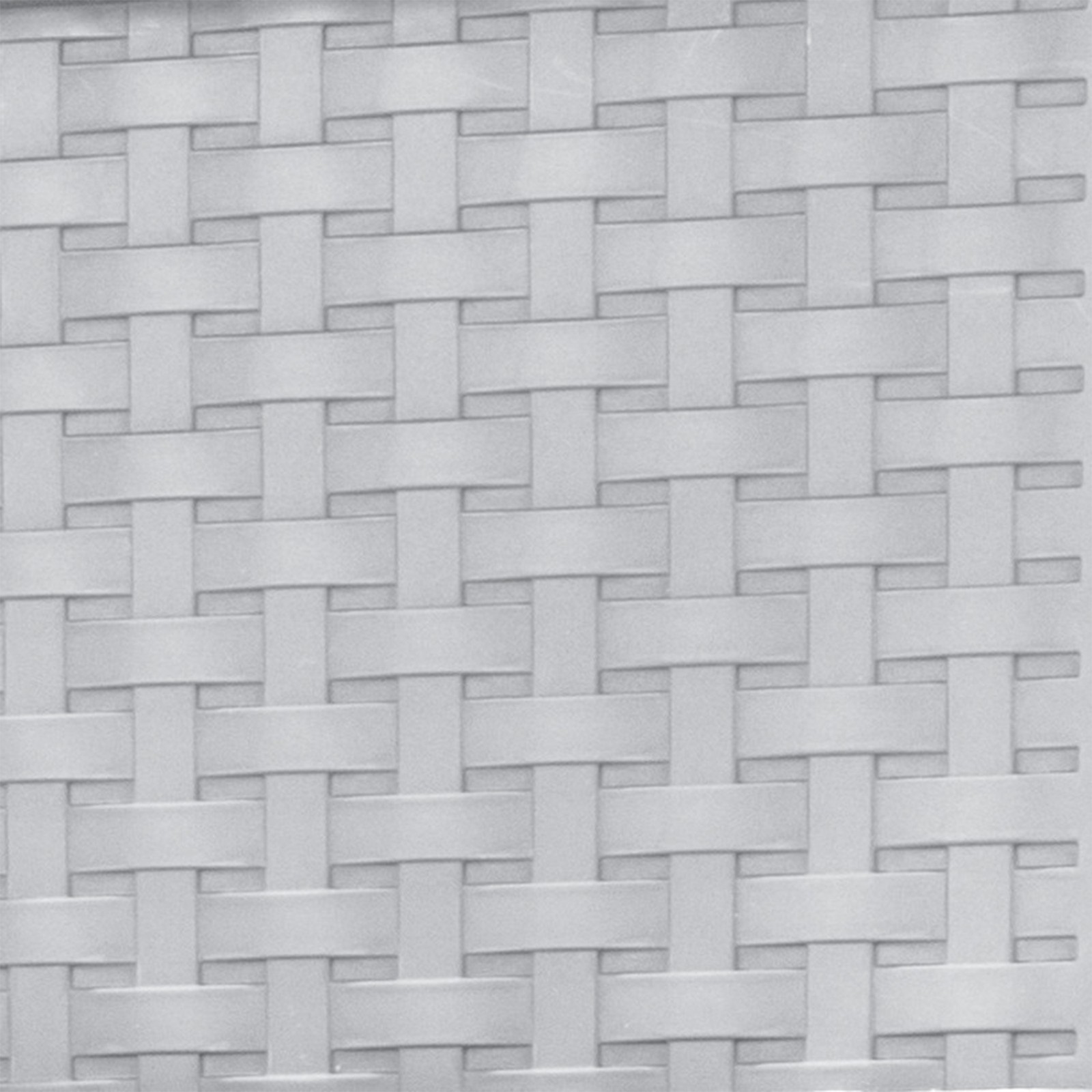 Sterilite 3 Drawer Wide Storage Tower, Plastic Weave Home Organizer, Cement