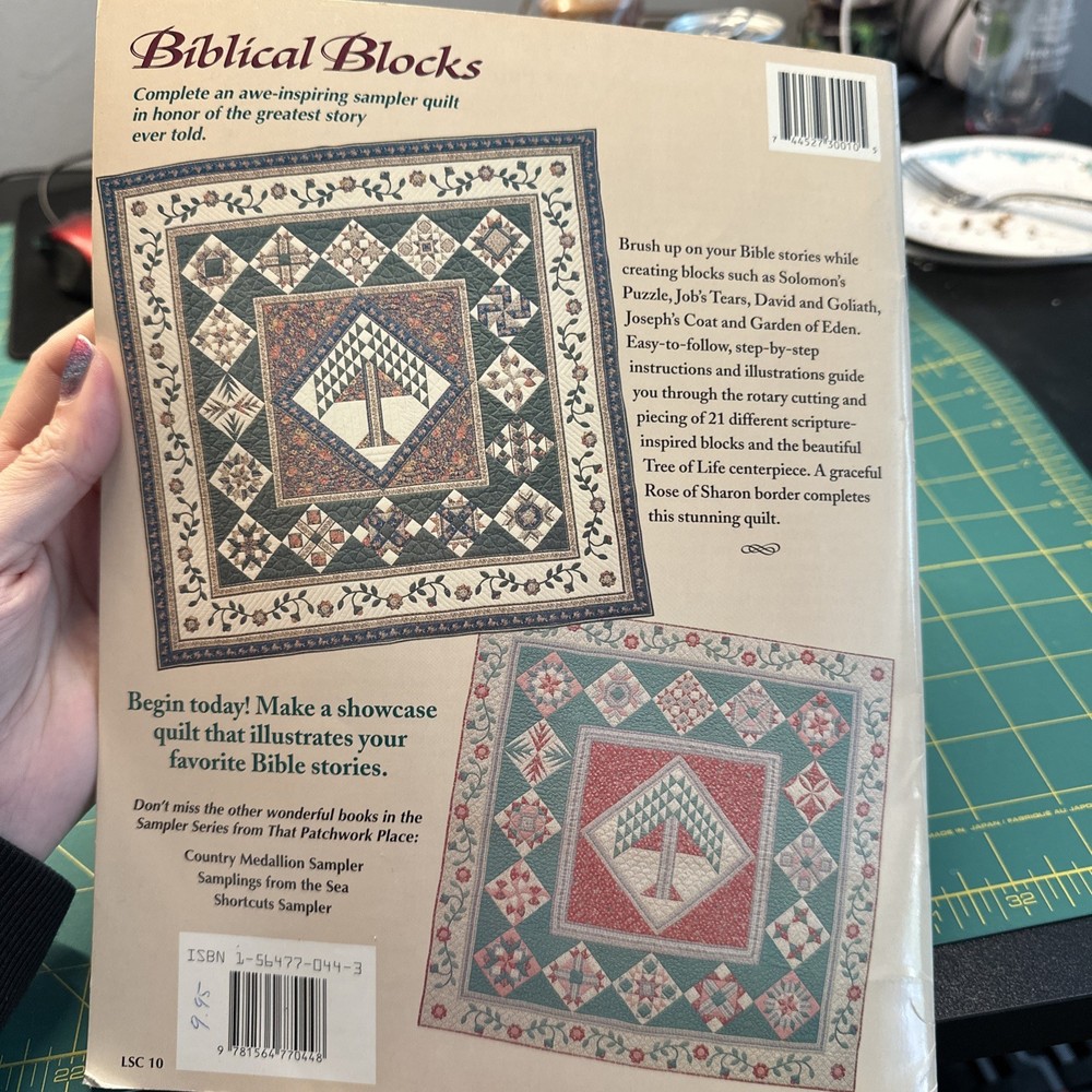 That Patchwork Place BIBLICAL BLOCKS Sampler Series Quilt Pattern Book Quilting