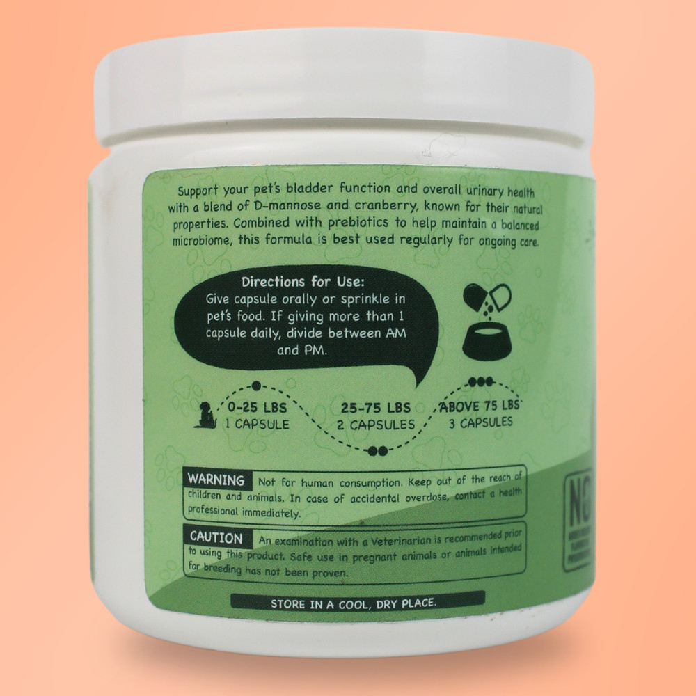 Bladder Support for Pets | 100 Capsules