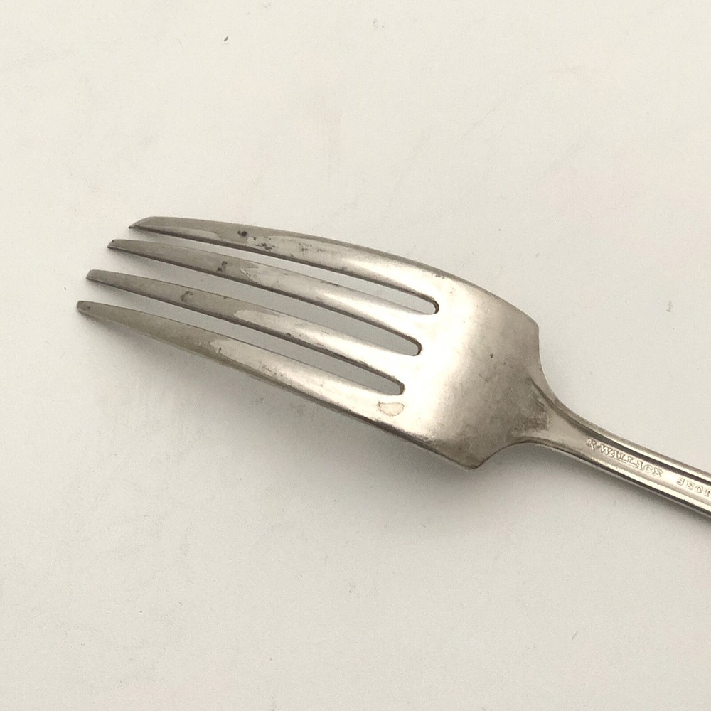Wallace Hudson Silverplate Dinner Fork Flatware Silverware 7 1/2