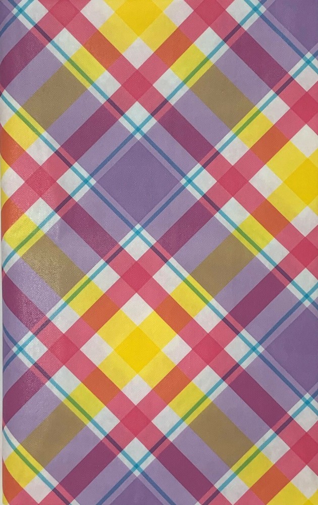 Spring Easter Flannel Backed Vinyl Tablecloths. Round, Oblong, Square