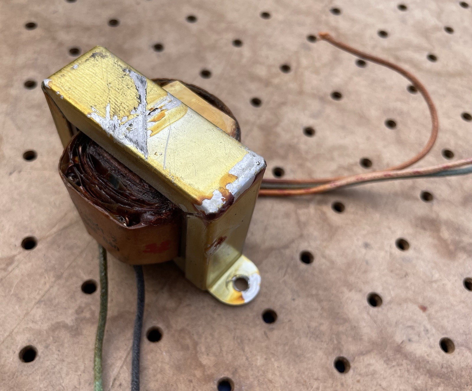 1960 Lowrey Woodward-Schumacher Transformer P-6051 6V6 Pair 16-ohm