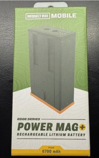 Moultrie Edge Series POWER MAG+ 6700mAh Rechargeable Lithium Battery MMA-14155