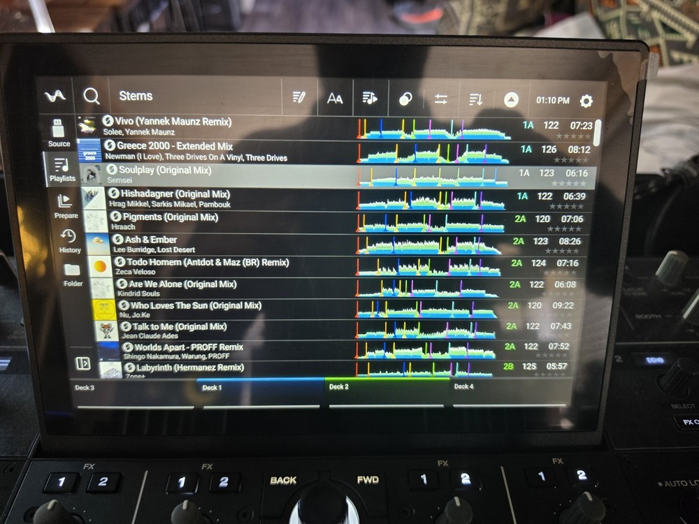 Denon DJ PRIME4+ With PROX case