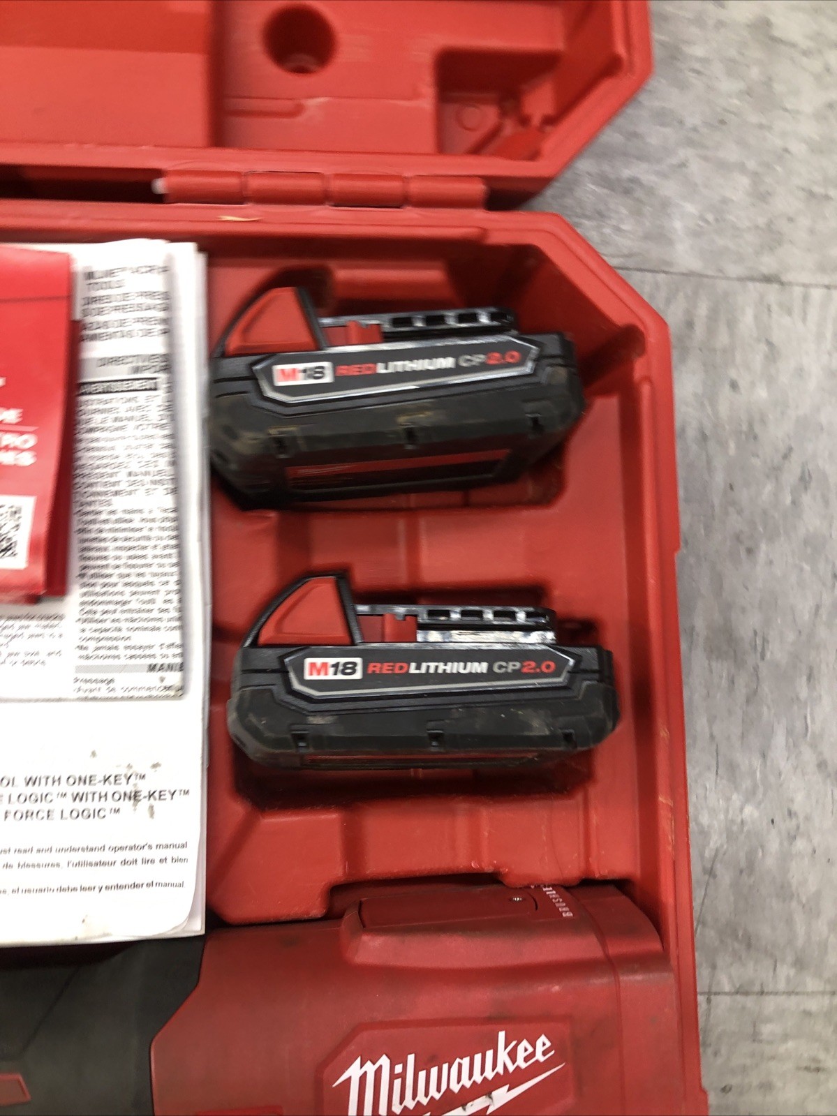 Milwaukee 2922-22M M18 Force Logic Brushless Cordless Press Tool Kit