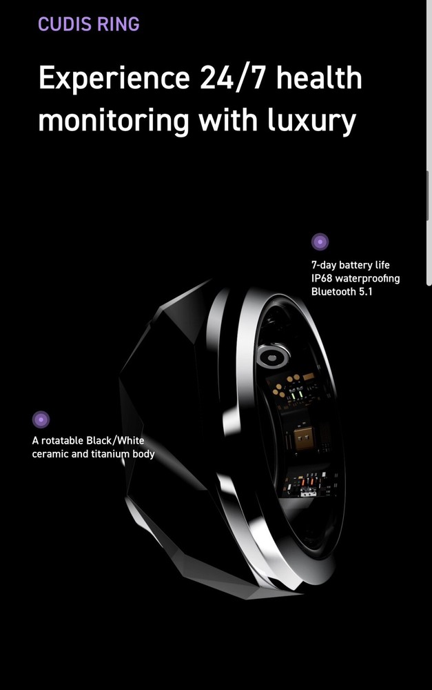 CUDIS RING smart Ring