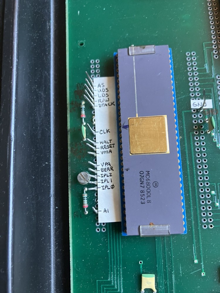 Philips 68000 Microprocessor Demo Education Kit Vintage Computing Target System