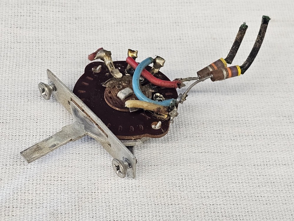 Bell Carillon 6060 Tube Amplifier Function Selector Toggle Switch Dial