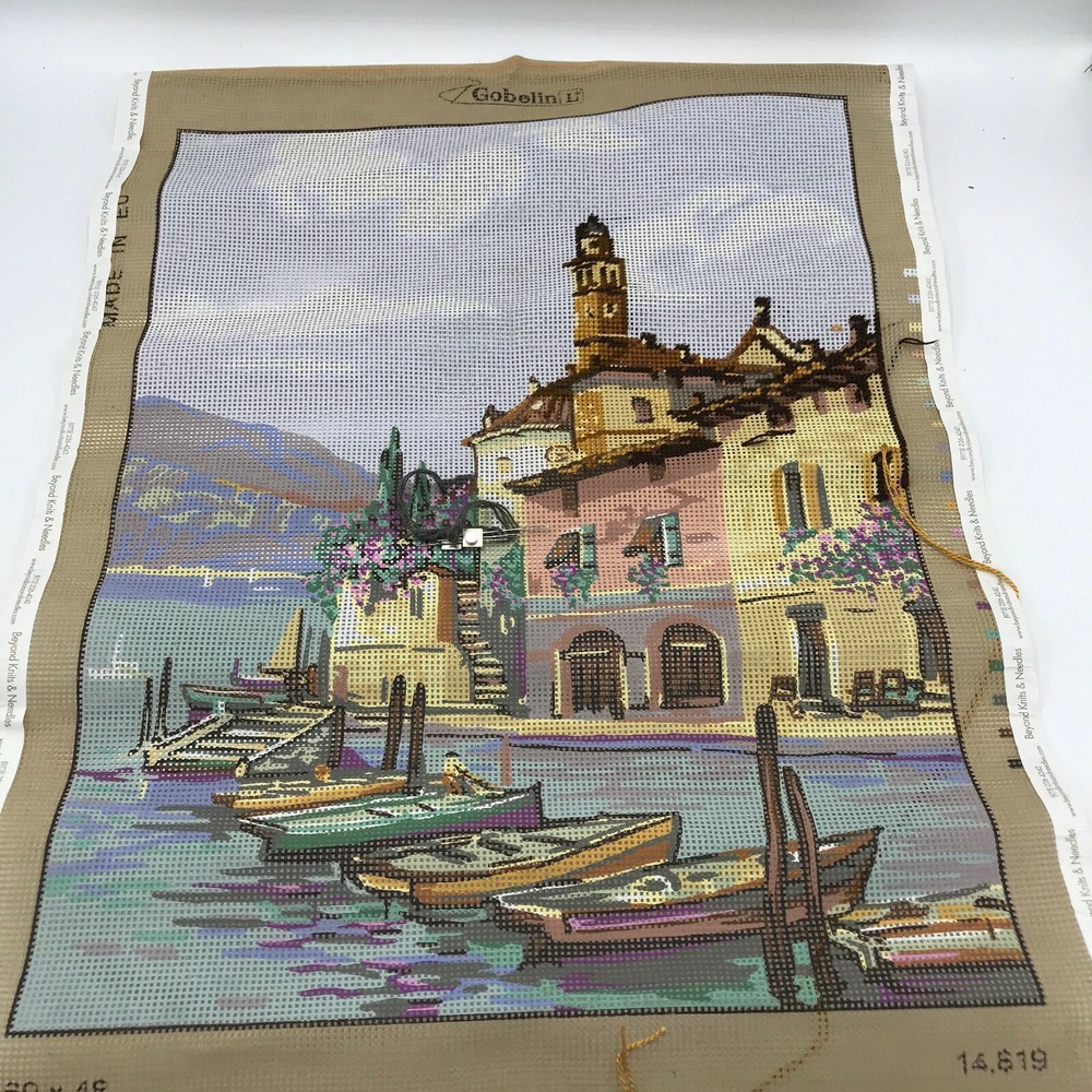 Needlepoint Pattern Goblen Italy Venice 60 x 48 EU Started