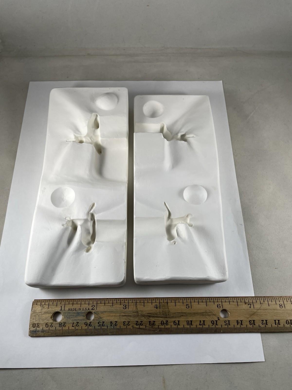 Vintage Delite Ceramic Slip Casting Mold Small Mini Horse & Unicorn Uncommon