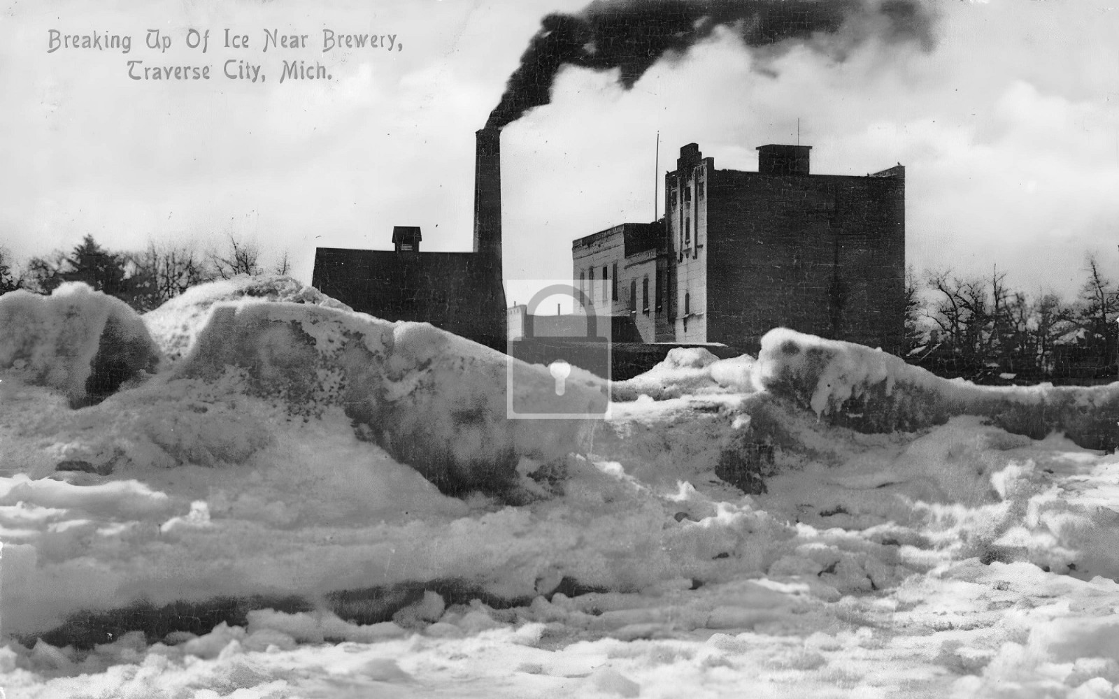 Breaking Ice Beer Brewery Traverse City Michigan MI - Reprint