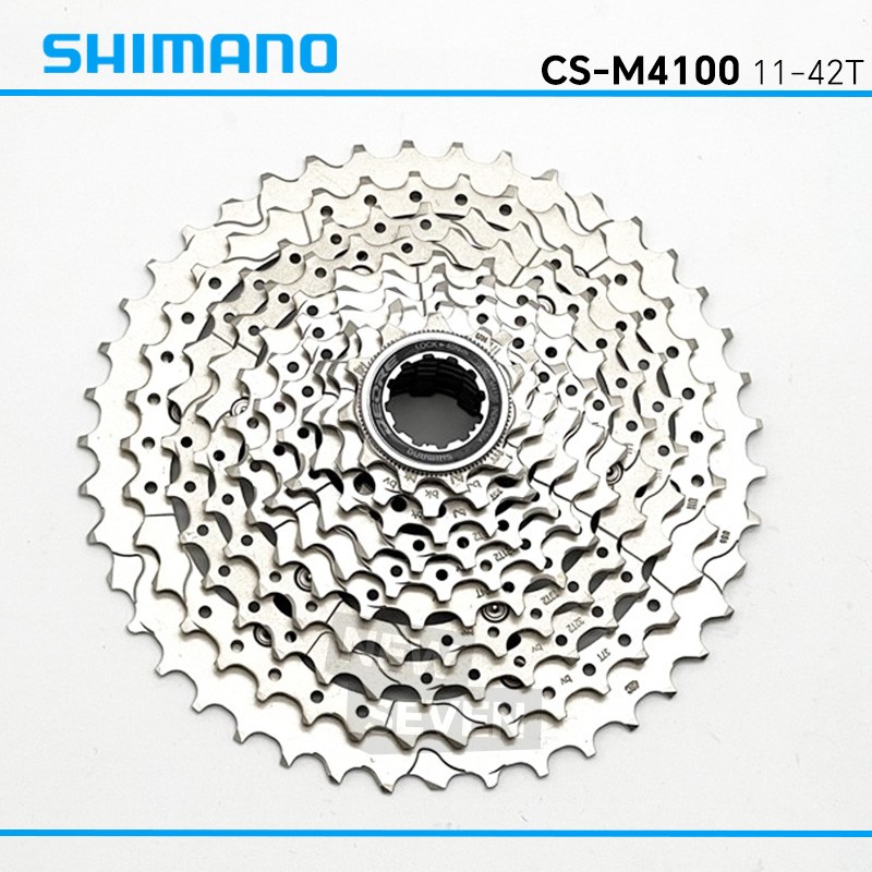 Shimano DEORE CS-M4100 10 Speed Cassette 11-42T HG Hub MTB Gravel-OE