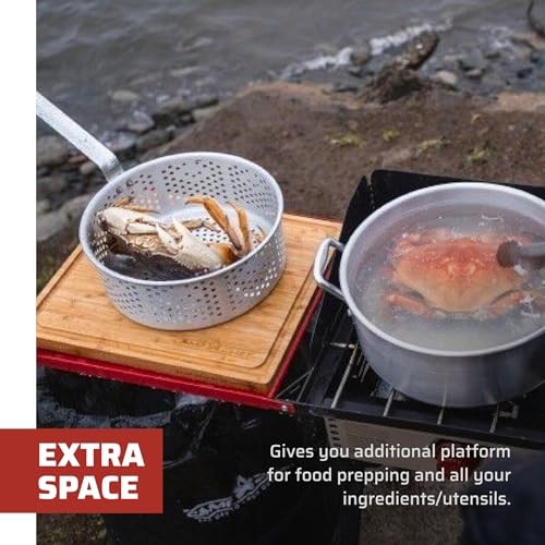 Folding Side for 2 Burners Shelf Set