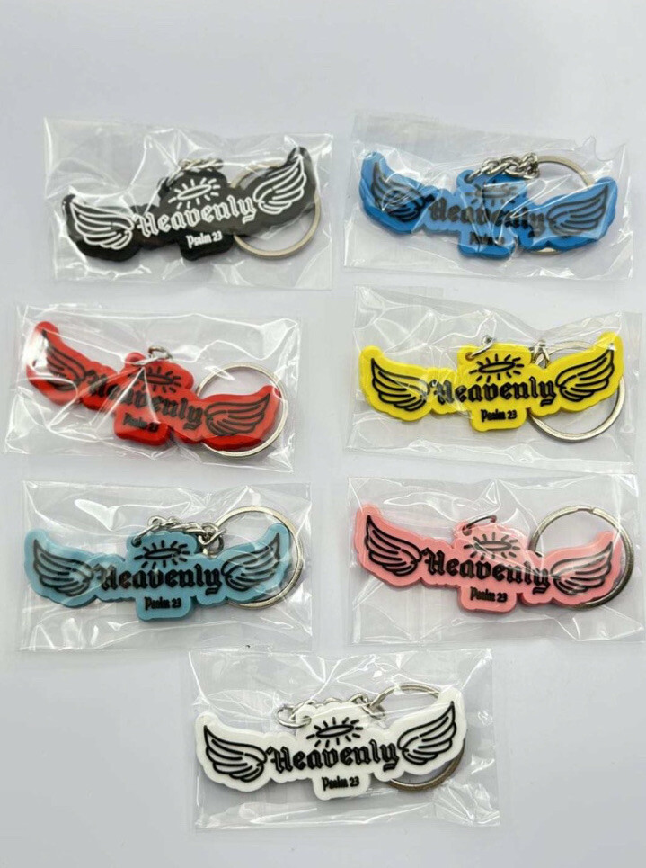 Heavenly Tag Keychain  Psalm 23