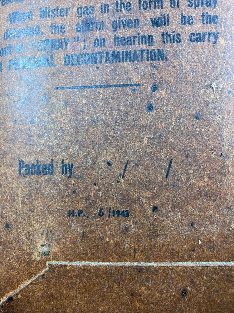 Eyeshields Anti-Gas CECDO dated 1943 6 pairs per pack