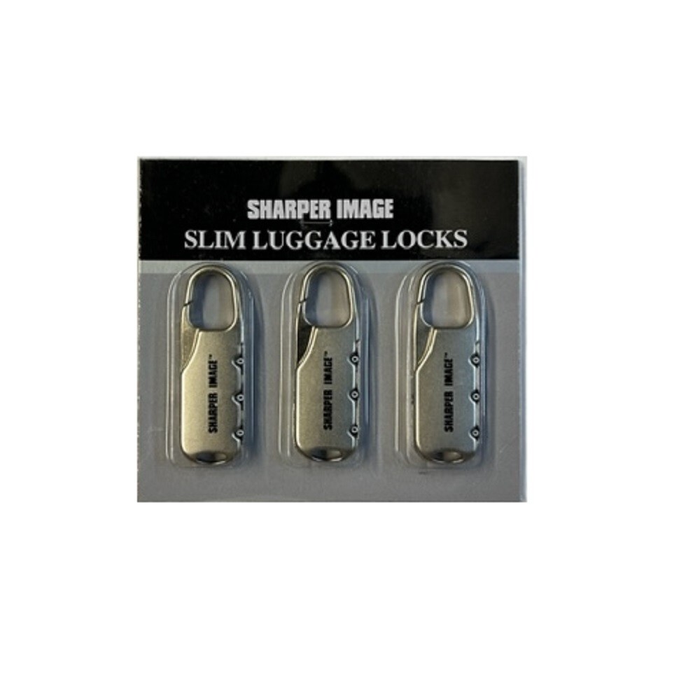 Slim Luggage Locks by Sharper Image