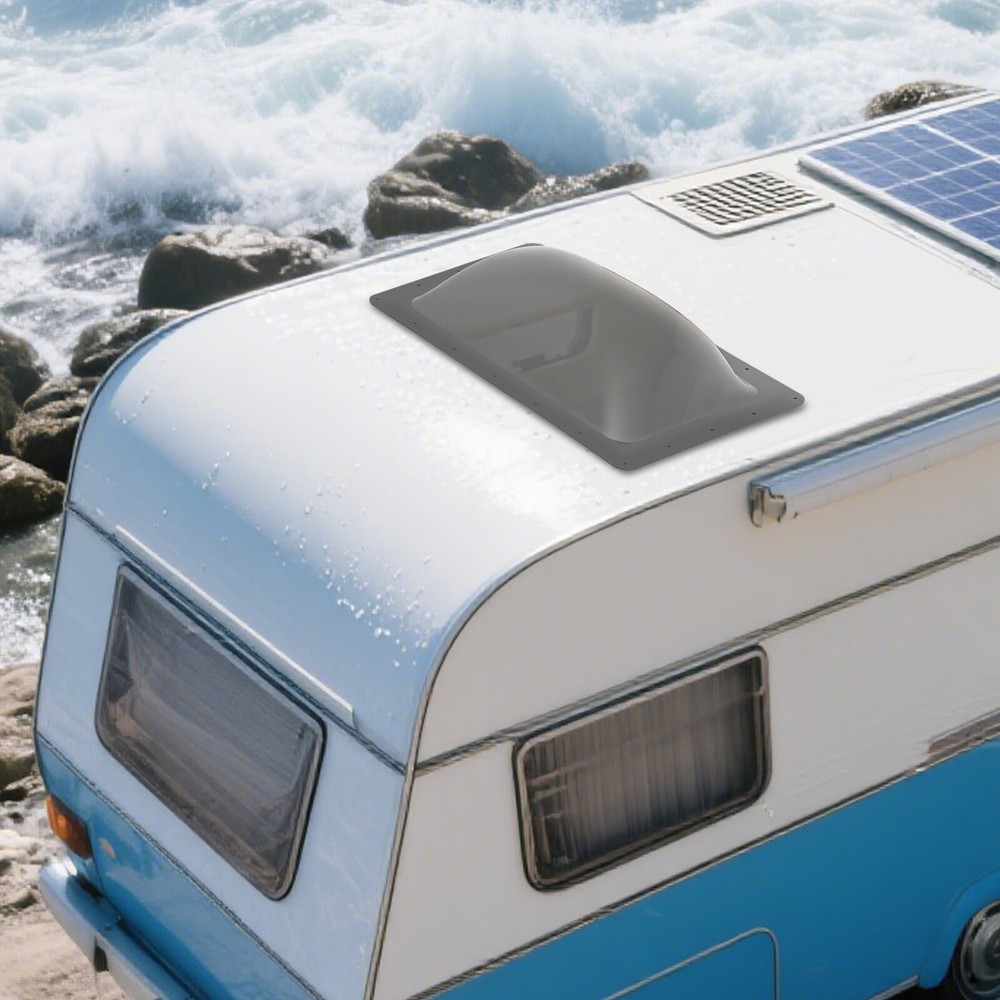 RV Skylight Outer Dome, RV Skylight Fits, Camper Skylight Clear Black Skylight