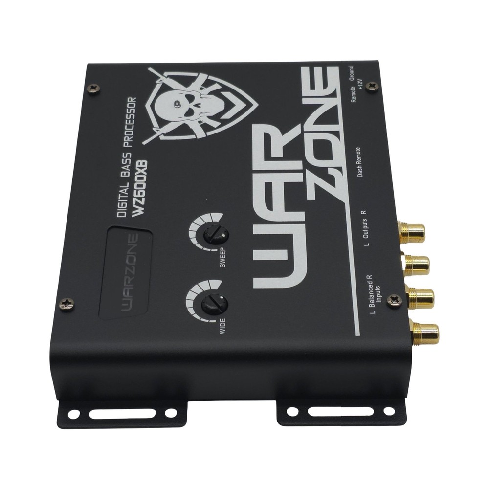 Warzone WZ600XB Digital Bass Processor with Remote Control & Subsonic Filter