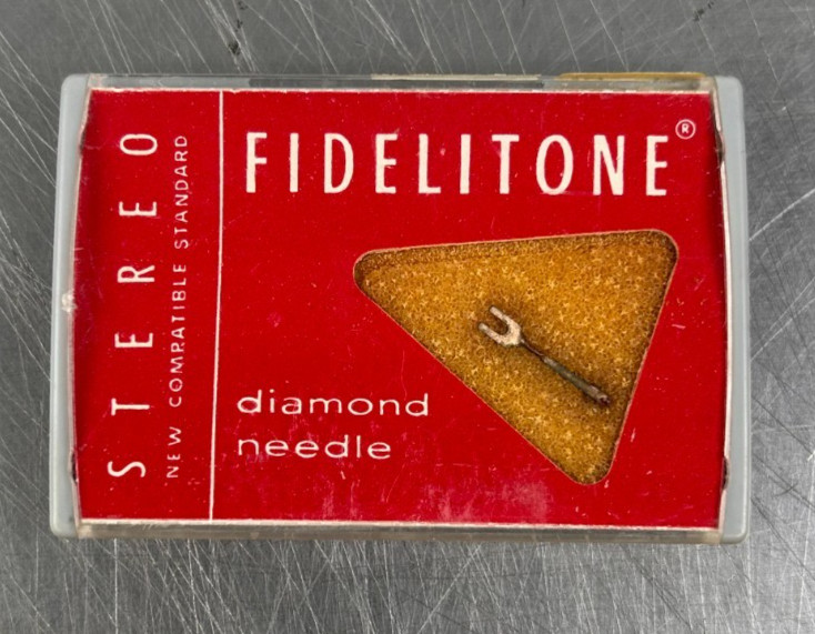 Fidelitone Diamond Stereo Needle Stylus - A-252D NEW NOS