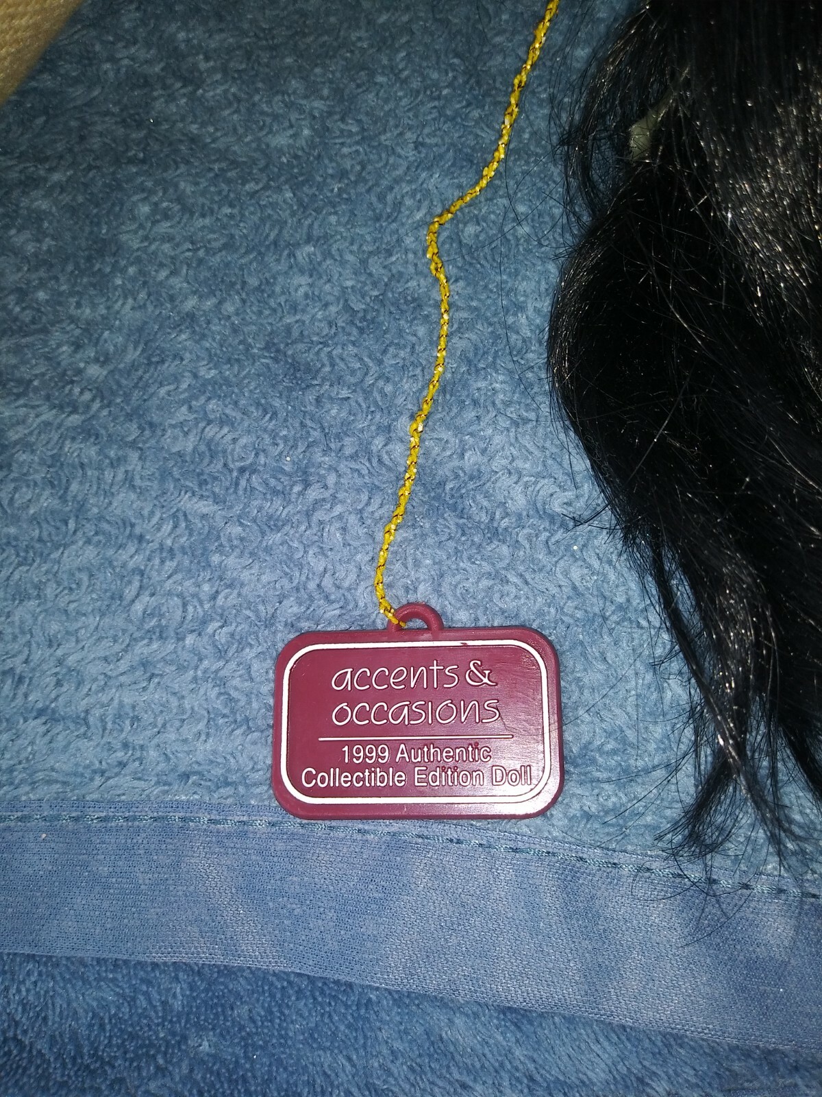 Vintage 1999 Accents And Ocassions Indian Woman With papoose Porcelain Doll