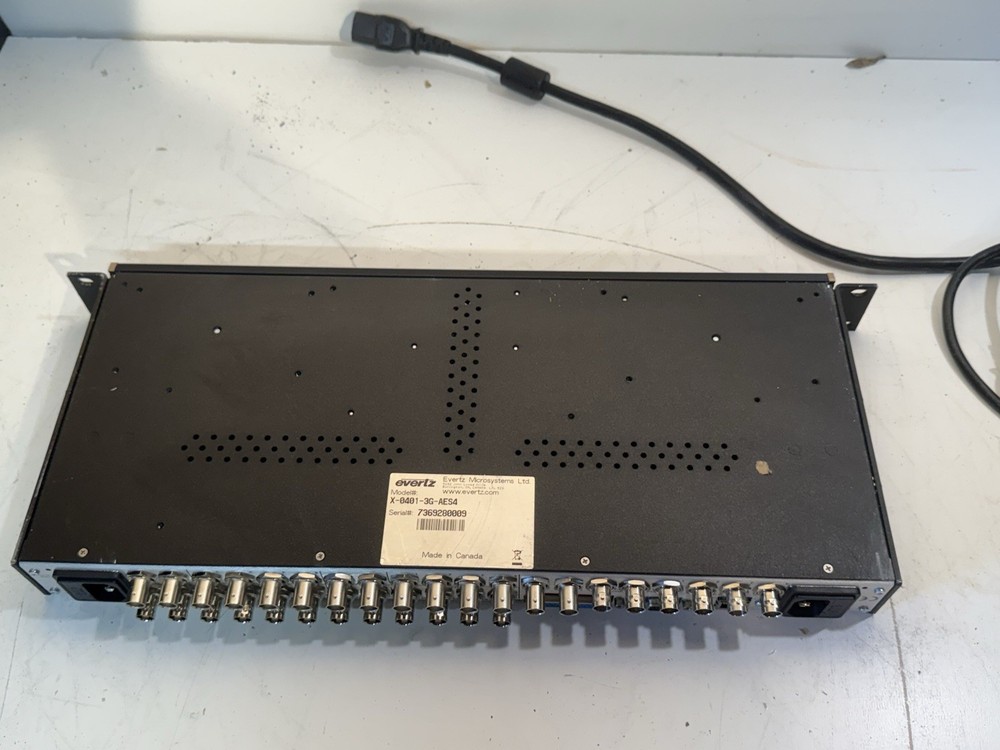 Evertz X-0401-3G-AES4 4x1 Router