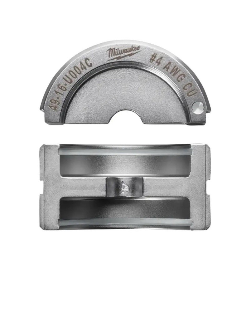 Milwaukee Tools #4 Copper U Style Die 49-16-U004C