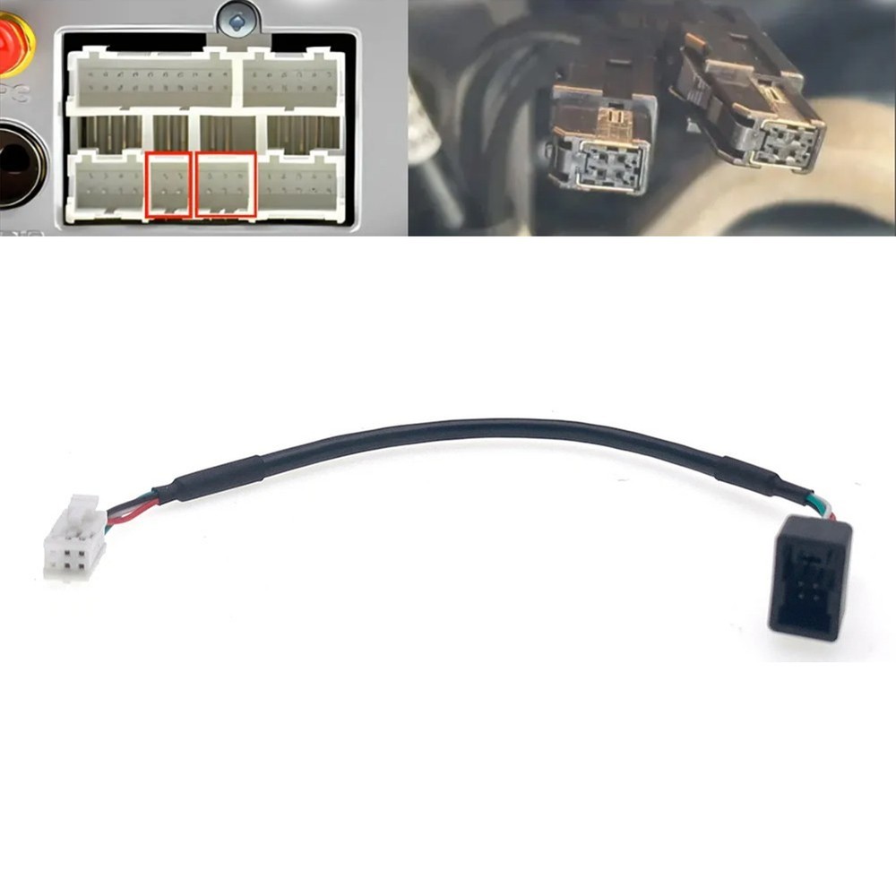 For Mitsubishi Audio System USB Extension Cord with Quick Installation