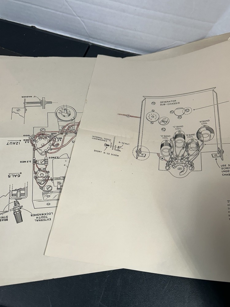 Heathkit CT-1 Capaci-Tester Capacitor Analyzer Test Equipment Manual / Schematic